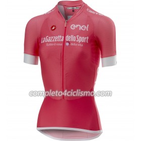 Donna Maglia Rosa 2018 Giro d'Italia Manica Corta